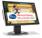 Disney Mickey's Typing<br> Adventure Web for Schools